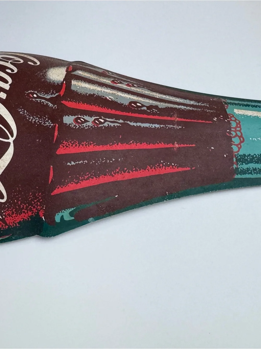 Vintage Coca-Cola Brand Bottle Shaped Taylor 859 Thermometer